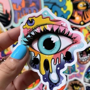 Parche bordado “La mirada oculta”